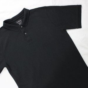 Black L.L. Bean Polo
